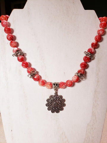 Red Quartz Choker
