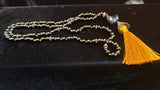 Hand Knotted Onyx Mala