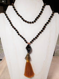 Hand Knotted Onyx Mala