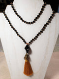 Hand Knotted Onyx Mala