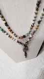 Hand Knotted Amazonite Mala
