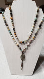 Hand Knotted Amazonite Mala