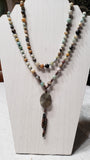 Hand Knotted Amazonite Mala