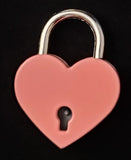 Bronze Rolo Chain Anklet Lock & Key