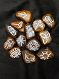 Golden Tiger Eye Witches Runes