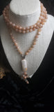 Natural Moonstone Mala