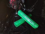 Celestial Wood Incense Box Burner Green 12"L