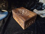 Celtic Cross Wooden Box