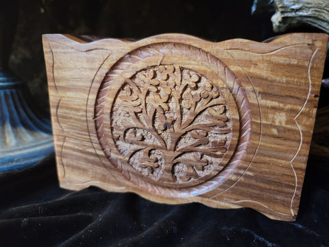 Tree of Life Wooden Box