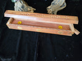 TREE OF LIFE Wood Incense Box Burner