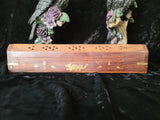 Dragon Inlaid Wood Box Burner