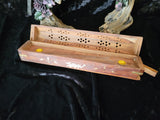 Dragon Inlaid Wood Box Burner
