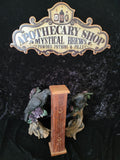 Moon & Star Tower Burner Wood 12"