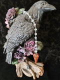 Mahogany Obsidian Gemstone Pendulum with Chain