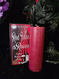 Red Wine and Roses Pillar Candle