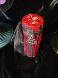 Book of Shadows Sacred Text Spell Pillar Candle