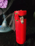 Beating Heart Love Spell Pillar Candle