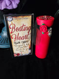 Beating Heart Love Spell Pillar Candle