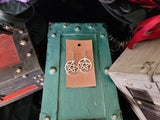 Pentagram Earrings (Silver)