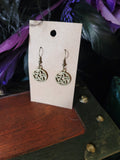 Pentagram Earrings (Bronze)