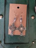Celtic Cross Antiqued Silver Tone