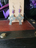 Celtic Cross Antiqued Silver Tone