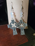 Celtic Cross Antiqued Silver Tone