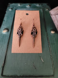 Raven Skull Earrings
