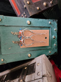 Horseshoe Chandelier Earrings