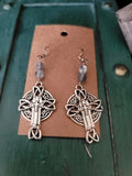 Celtic Cross Antiqued Silver Tone