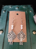 Celtic Cross Antiqued Silver Tone