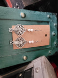 Celtic Cross Antiqued Silver Tone