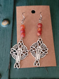 Celtic Cross Antiqued Silver Tone