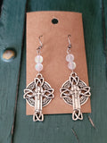 Celtic Cross Antiqued Silver Tone