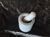 Gray Soapstone Mortar & Pestle