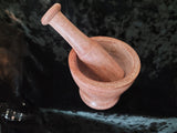 Wooden Mortar & Pestle