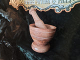 Wooden Mortar & Pestle