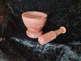 Wooden Mortar & Pestle