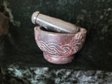 Celtic Knot Carved Mortar & Pestle