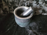 Black Soapstone Mortar & Pestle