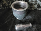 Black Soapstone Mortar & Pestle