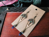 Fan Drop Earrings