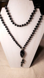 Black Jasper Hand Knotted Mala