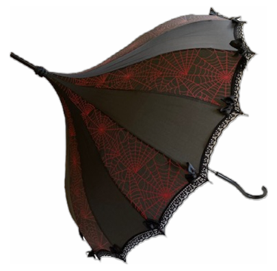 Red Spiderweb UMBRELLA