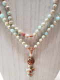 Hand Knotted Jasper Mala