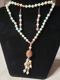 Hand Knotted Jasper Mala