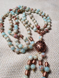 Hand Knotted Jasper Mala