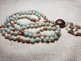 Hand Knotted Jasper Mala