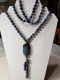 Hand Knotted Sodalite Mala