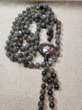 Hand Knotted Labradorite Mala